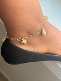 Laurel Charm Anklets