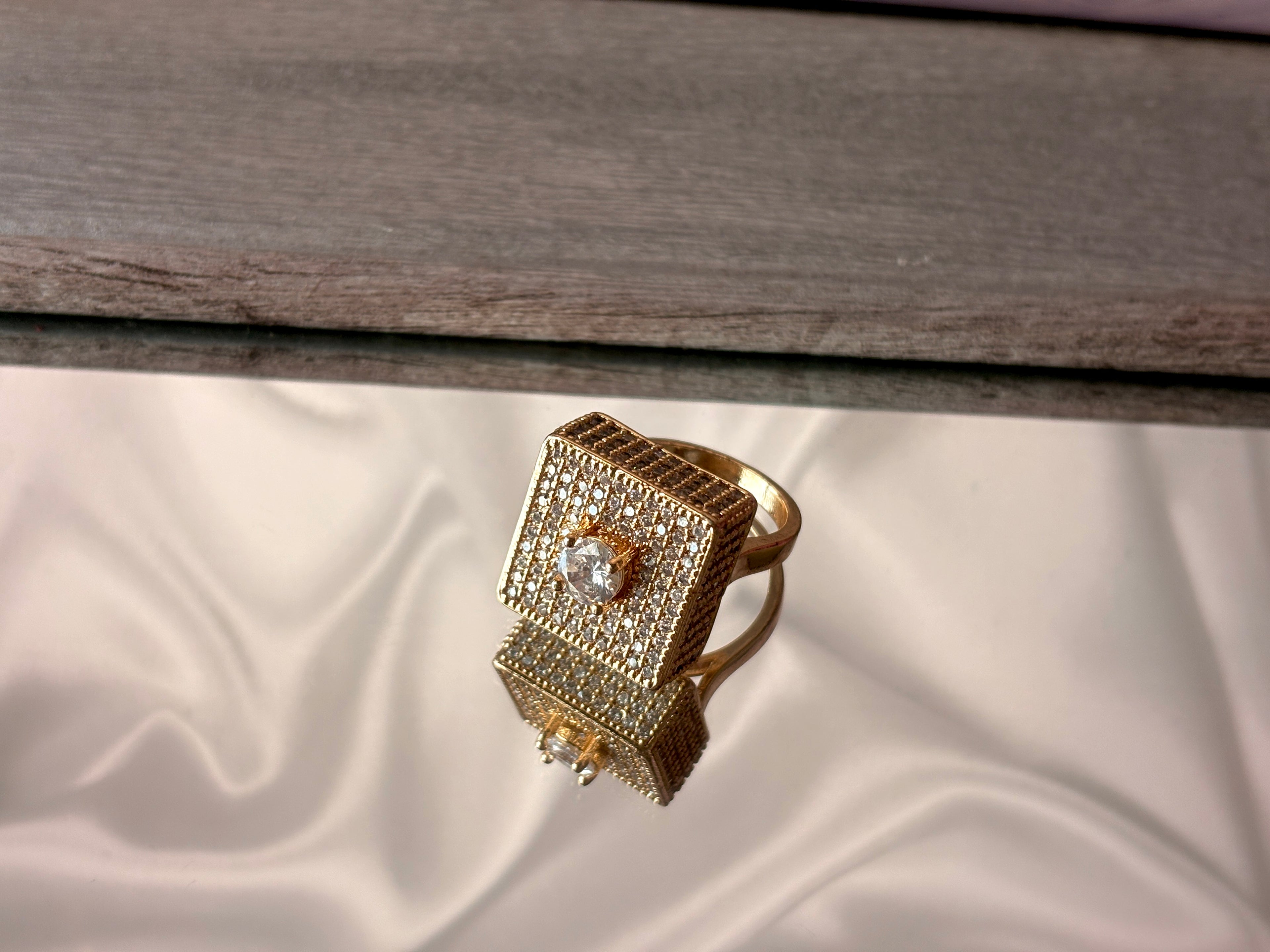 Monarch Square Ring