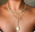 Golden Muse Layered Necklace - Gold
