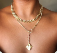 Golden Muse Layered Necklace - Gold