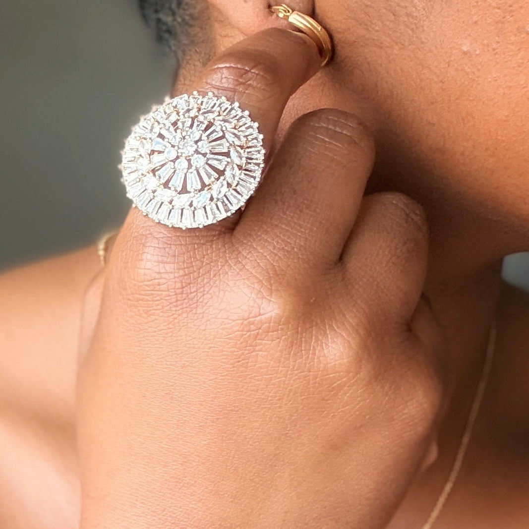 Halo Statement Ring
