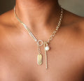 Pearl Muse Pendant Necklace – Gold